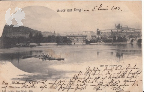 Karlův most + Hradčany 1903 95 001 ●