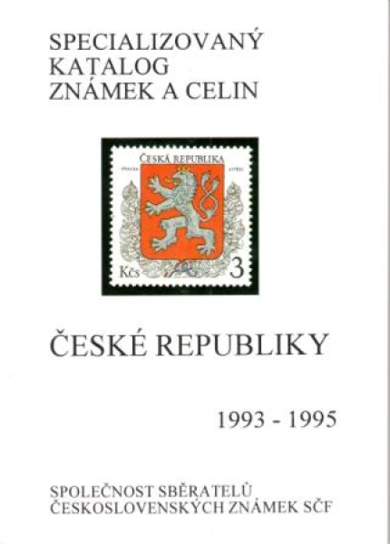 CZ Specializovaný katalog známek a celin České republiky 1993 - 1995