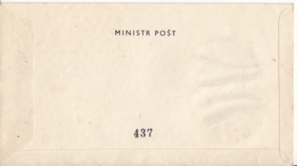 FDC 450 / 452 - M 2 / 47 - 437 ● - 1947