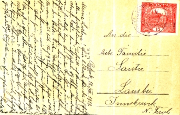 Roztoky nad Vltavou 1919 95 007 ●