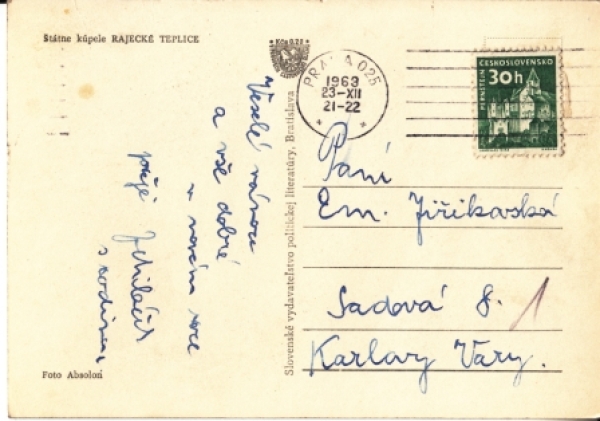 Rajecké Teplice - SK 1963 95 001 ●
