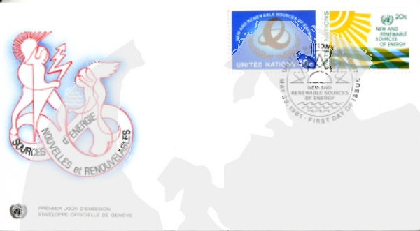 OSN New York FDC 0371 / 0372 ● - 1981
