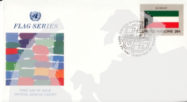 OSN New York FDC 0373 / 0388 - přítisk "GENEVA" ● - 1981
