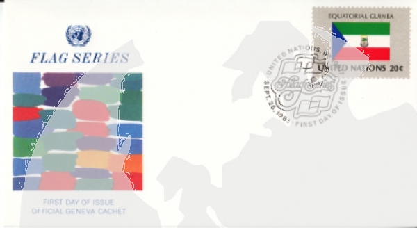 OSN New York FDC 0373 / 0388 - přítisk "GENEVA" ● - 1981