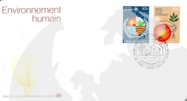 OSN New York FDC 0394 / 0395 ● - 1982