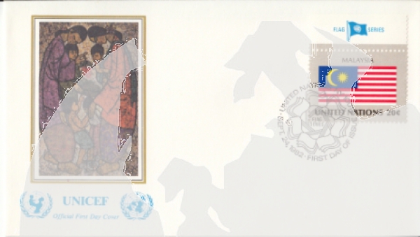OSN New York FDC 0397 / 0412 ● - 1982