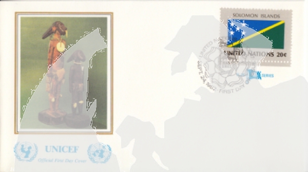 OSN New York FDC 0397 / 0412 ● - 1982