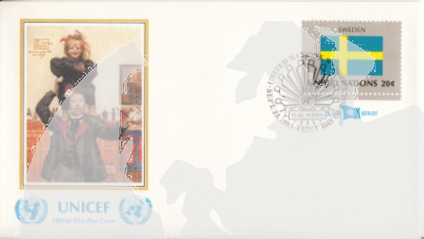 OSN New York FDC 0422 / 0437 ● - 1983
