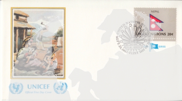 OSN New York FDC 0422 / 0437 ● - 1983