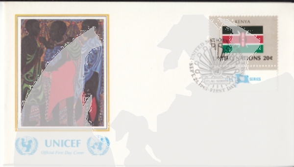 OSN New York FDC 0422 / 0437 ● - 1983