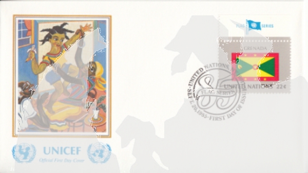 OSN New York FDC 0472 / 0487 ● - 1985