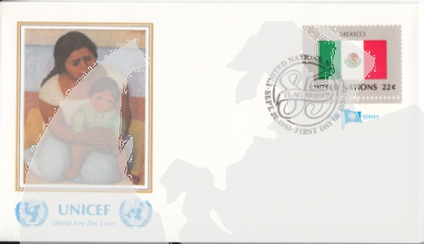 OSN New York FDC 0472 / 0487 ● - 1985