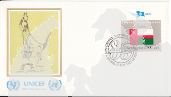 OSN New York FDC 0472 / 0487 ● - 1985
