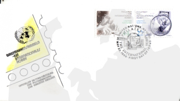 OSN New York FDC 0495 / 0496 ● - 1986