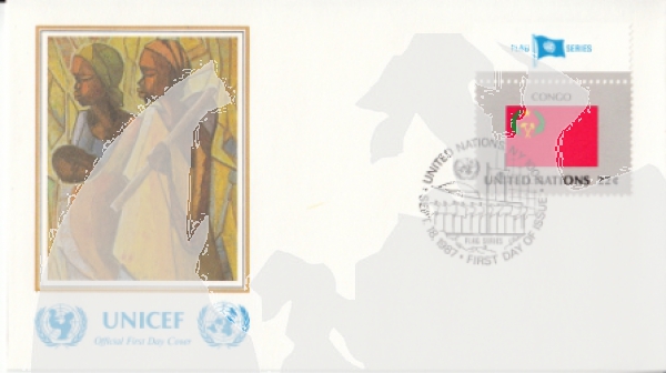OSN New York FDC 0524 / 0539 ● - 1987