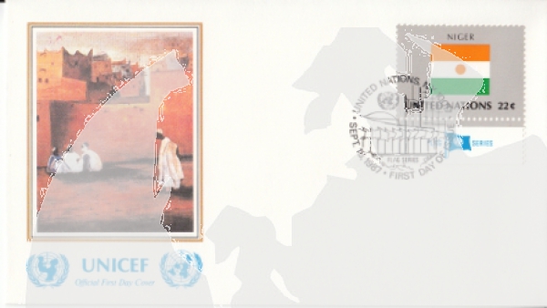 OSN New York FDC 0524 / 0539 ● - 1987