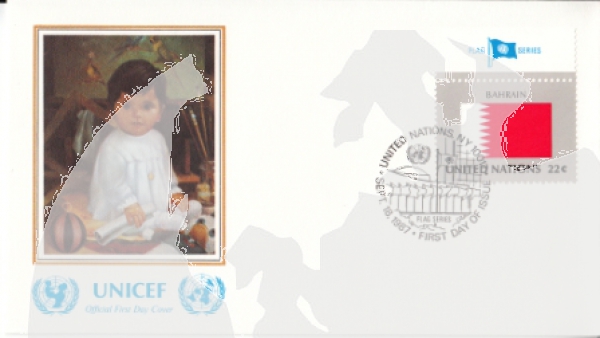 OSN New York FDC 0524 / 0539 ● - 1987