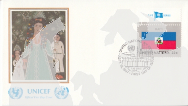 OSN New York FDC 0524 / 0539 ● - 1987