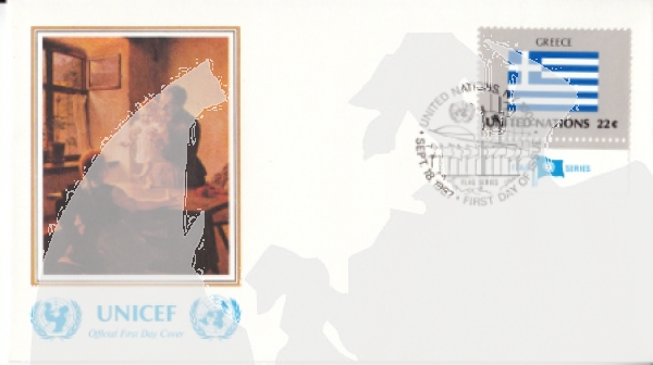 OSN New York FDC 0524 / 0539 ● - 1987