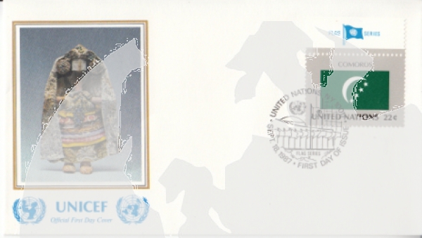OSN New York FDC 0524 / 0539 ● - 1987