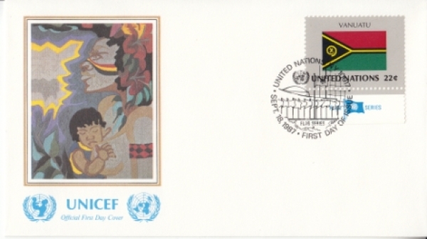 OSN New York FDC 0524 / 0539 ● - 1987
