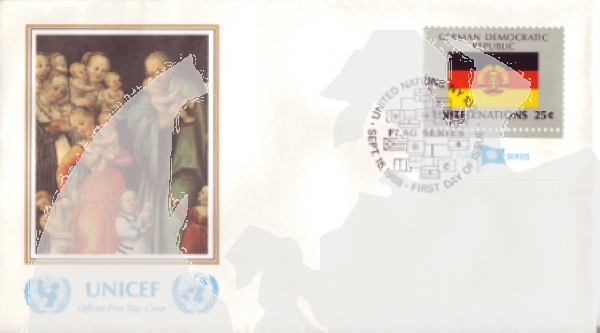 UNO New York FDC 0553 / 0568 ● - 1988