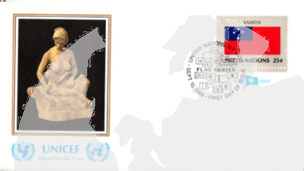 UNO New York FDC 0553 / 0568 ● - 1988