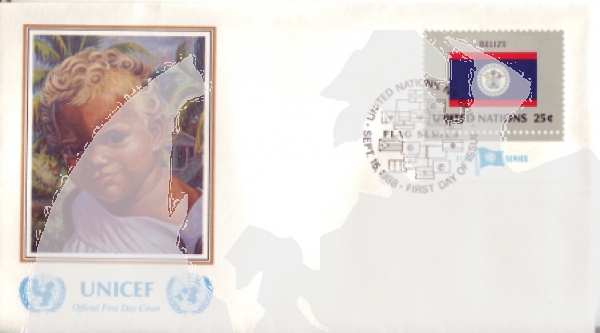 UNO New York FDC 0553 / 0568 ● - 1988