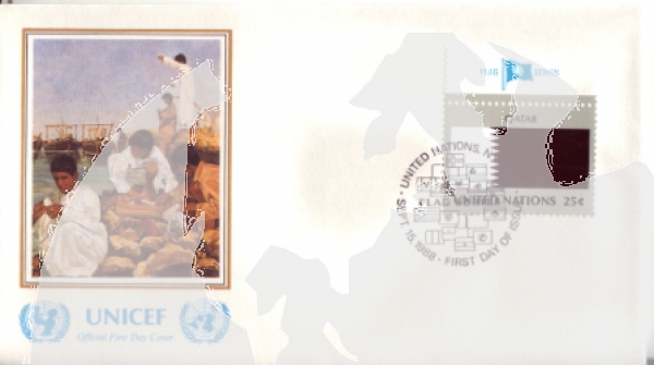 UNO New York FDC 0553 / 0568 ● - 1988