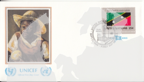 UNO New York FDC 0579 / 0594 ● - 1989