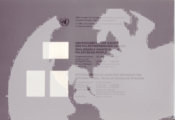UNO Wien - 0016 / 0022 ** - Jahreszusammenstellung 1981
