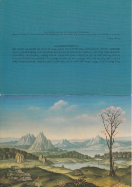 OSN Vídeň - 1986 98 001 ● - Faltkarte
