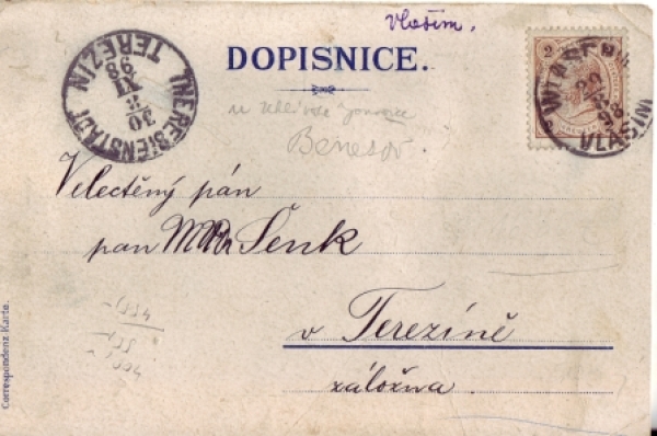Vlašim 1898 95 001 ●