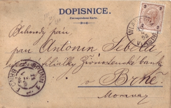 Vlašim 1898 95 003 ●
