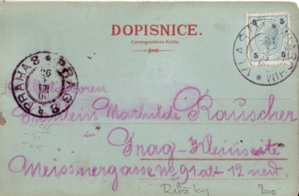 Vlašim 1900 95 003 ●