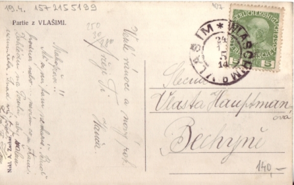 Vlašim 1914 95 001 ●