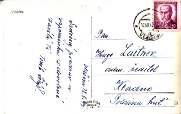 Vlašim 1947 95 001 ●