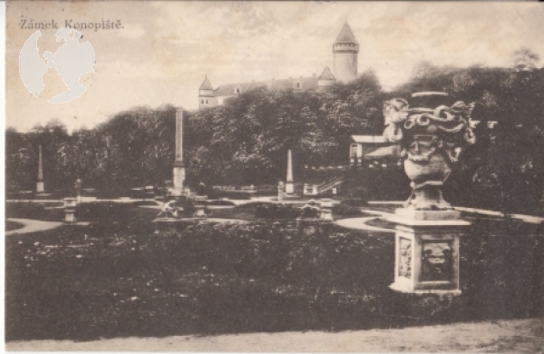 Zámek Konopiště 1926 95 001 ●
