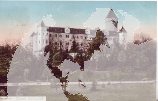 Schloss Konopischt 1913 95 001 ●