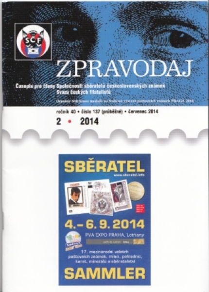 CZ ZPRAVODAJ 2014 / 1 - 4 - kompletní ročník