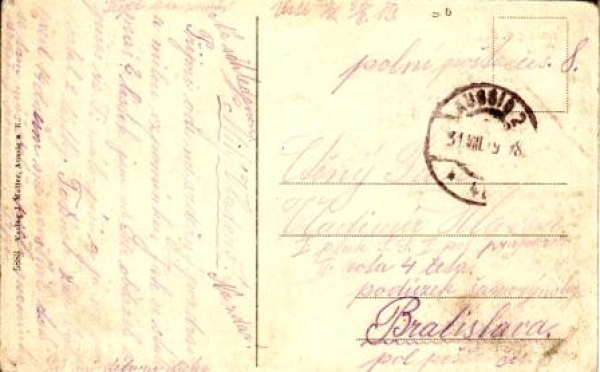 Aussig an der Elbe 1919 95 001 ●