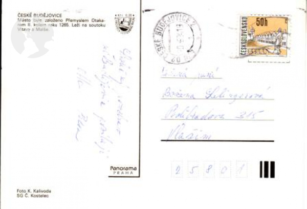 České Budějovice 1984 95 001 ●