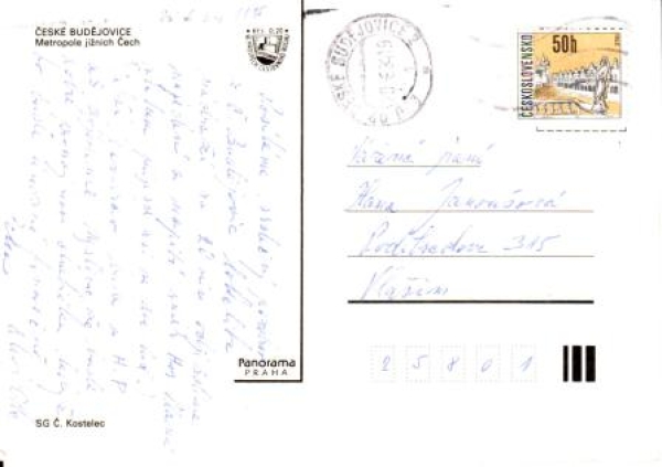 České Budějovice 1984 95 002 ●
