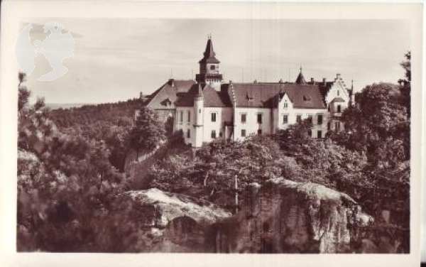 Český ráj - Hrubá Skála CPH 009-007 - 1951 **